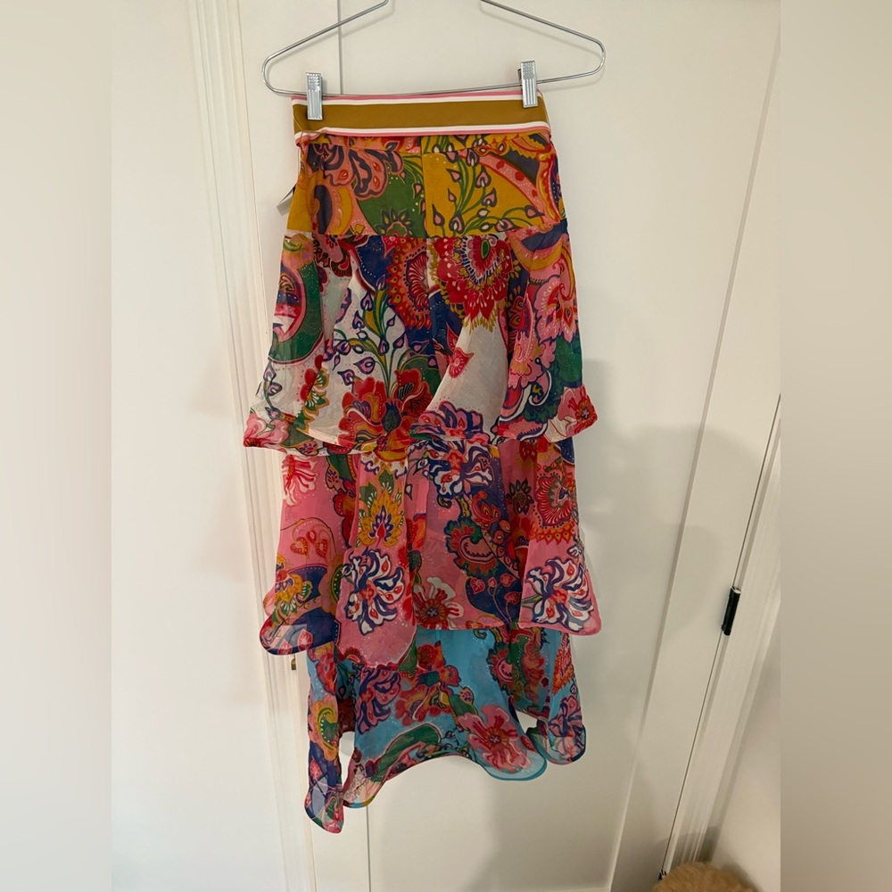 Zimmermann Lovestruck Tiered Flounce Skirt - Picture 5 of 6